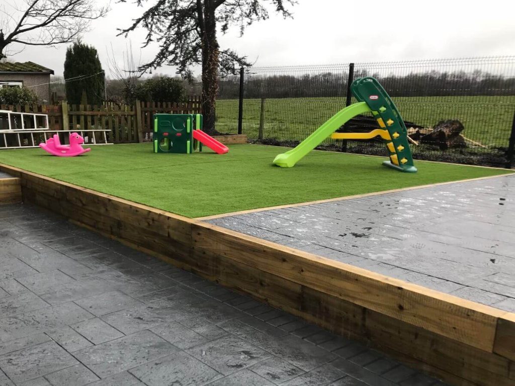 pattern imprinted concrete installation bolton 2