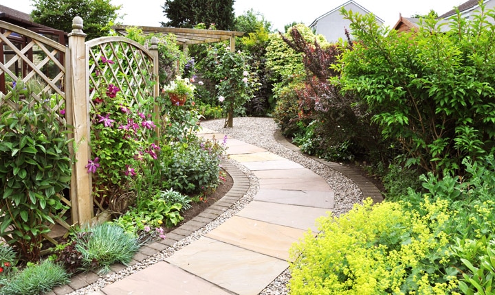 garden paths landscape design